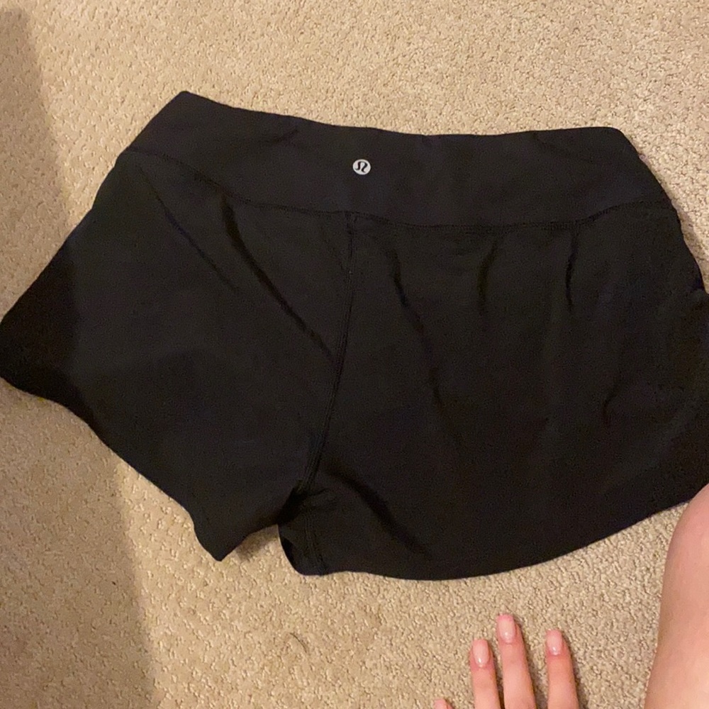 Rare black Lulu shorts